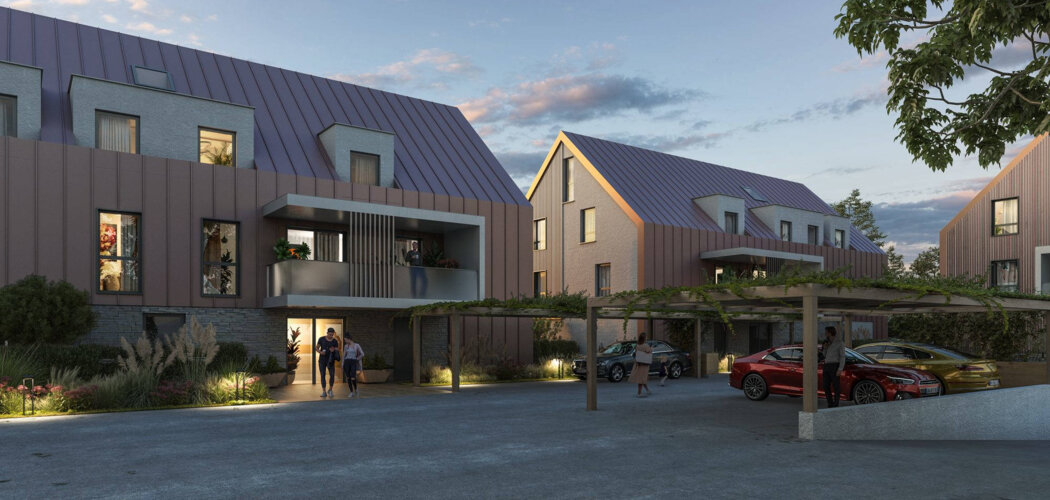 Programme immobilier neuf HARMONIA -  Eckbolsheim : appartements neufs du 2 au 6 pièces en plein hypercentre (67201) - Référence : 8335