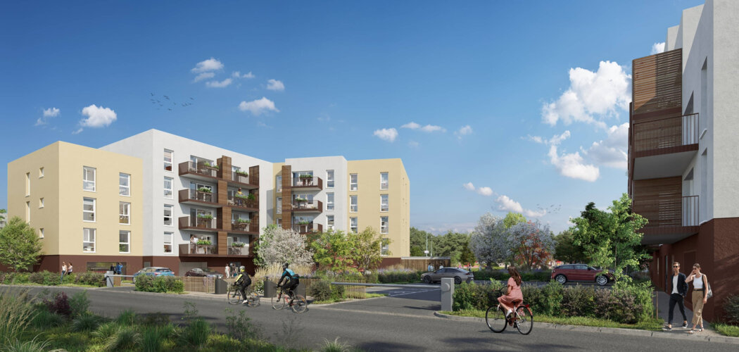 Programme immobilier neuf KALISTA - Écouflant écoquartier ZAC de Provins proche d’Angers (49000) - Référence : 12309
