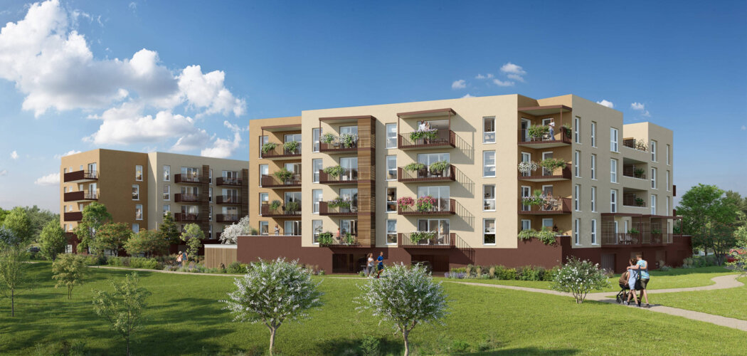 Programme immobilier neuf KALISTA - Écouflant écoquartier ZAC de Provins proche d’Angers (49000) - Référence : 12309