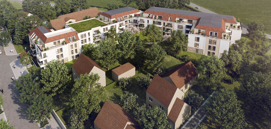 Programme immobilier neuf Villa Hennequin - Ecquevilly proche de la gare Transilien J (78920) - Référence : 12896