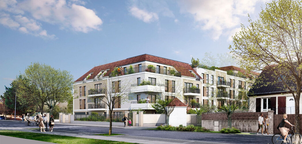 Programme immobilier neuf Villa Hennequin - Ecquevilly proche de la gare Transilien J (78920) - Référence : 12896