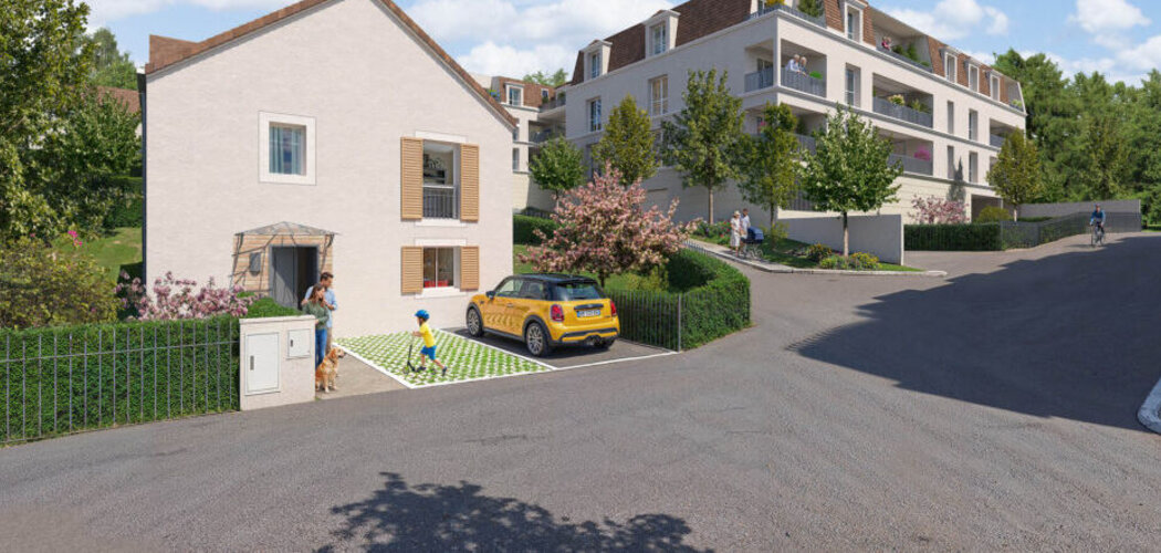 Programme immobilier neuf Les Jardins de Fréville - Égly appartements et maisons proches centre ville (91520) - Référence : 17811