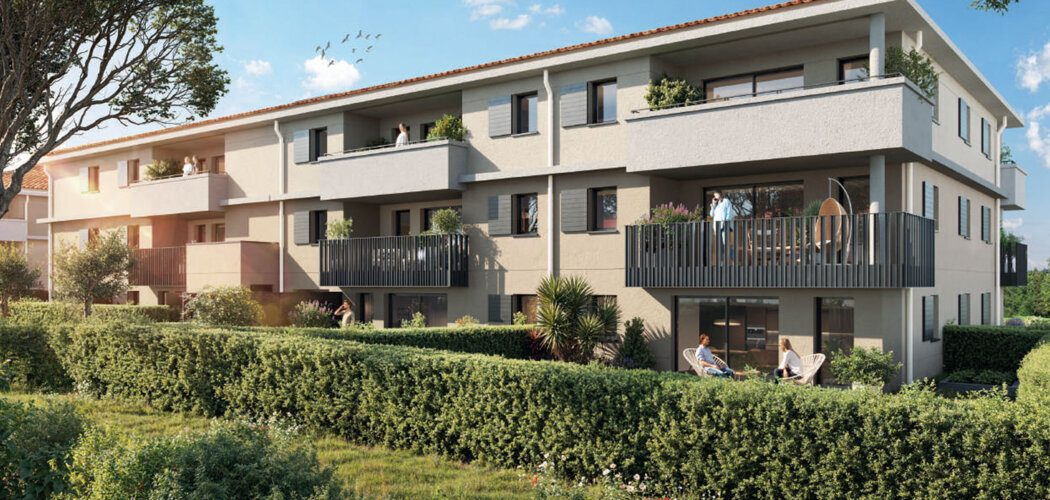 Programme immobilier neuf Les Jardins d’Amaris - Eguilles appartements neufs à 7 min d’Aix-en-Provence (13510) - Référence : 17355
