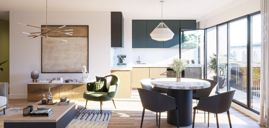 Programme immobilier neuf Ilot des Lumières - Épinay-sur-Seine à 15 min de la ligne 13 (93800) - Référence : 16900