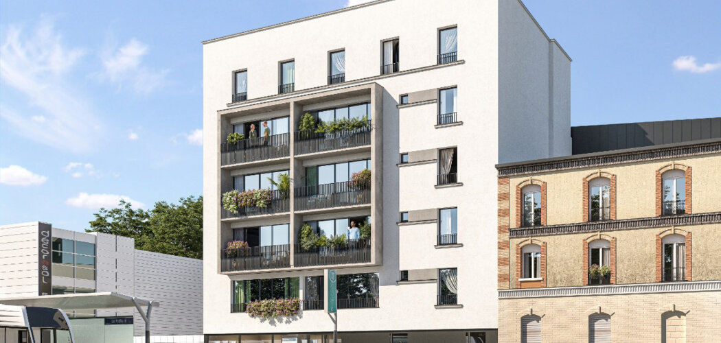 Programme immobilier neuf Ilot des Lumières - Épinay-sur-Seine à 15 min de la ligne 13 (93800) - Référence : 16900