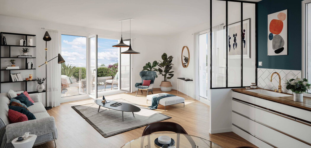 Programme immobilier neuf Les Terrasses de Paris - Épinay-sur-Seine centre à proximité du tramway T8 (93800) - Référence : 16511