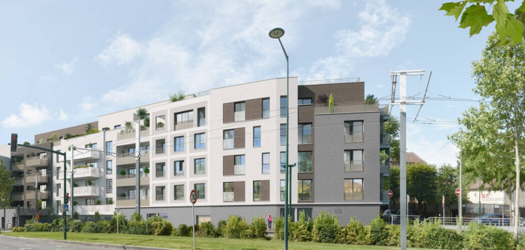 Programme immobilier neuf Les Terrasses de Paris - Épinay-sur-Seine centre à proximité du tramway T8 (93800) - Référence : 16511