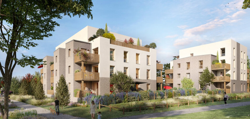 Programme immobilier neuf LE DOMAINE DU GOLF - Épron douceur de vivre à 13 minutes de Caen (14610) - Référence : 18157