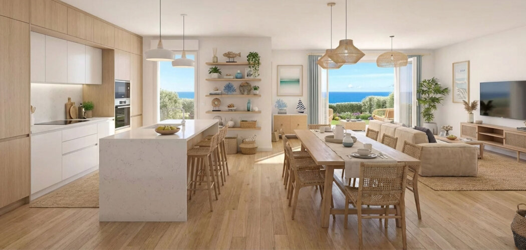 Programme immobilier neuf Ciel Marin Villas - Équihen-Plage maisons neuves avec vue mer à 4 min de la Plage-Crique de la Crevasse (62224) - Référence : 14116