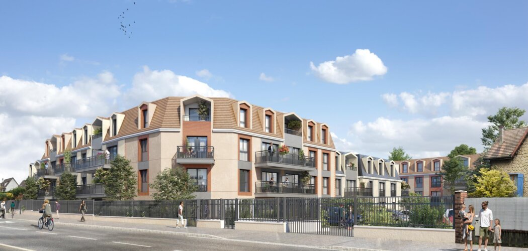 Programme immobilier neuf Osmose - Éragny proche de la gare de Saint-Ouen-l’Aumône (95610) - Référence : 7977