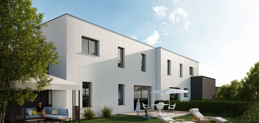 Programme immobilier neuf LES DUOS DU VIGNOBLE - Ergersheim : Appartements DUOS T2–T4 avec jardins privatifs, garages et luminosité entre vignoble et colombages (67120) - Référence : 6651