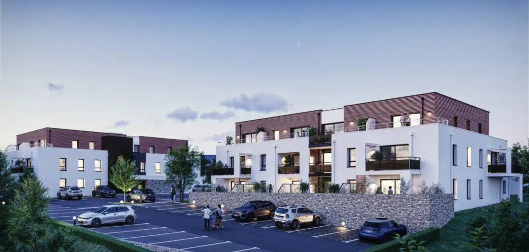 Programme immobilier neuf RÉSIDENCE DU ROUILLEN - Ergué-Gabéric aux portes de Quimper (29500) - Référence : 11556
