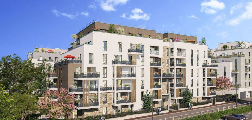Programme immobilier neuf Les Terrasses d'Adria - Ermont à proximité du RER C (95120) - Référence : 16303