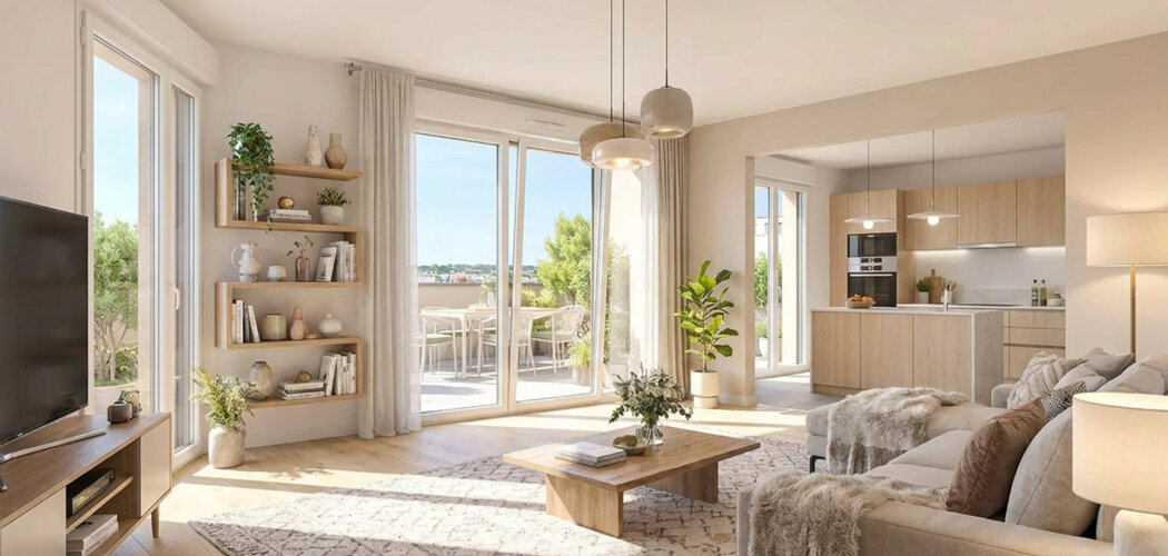 Programme immobilier neuf Les Terrasses d'Adria II - Ermont quartier résidentiel avec cœur d’îlot paysager (95120) - Référence : 17445