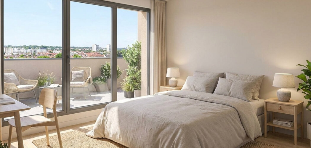 Programme immobilier neuf Les Terrasses d'Adria II - Ermont quartier résidentiel avec cœur d’îlot paysager (95120) - Référence : 17445