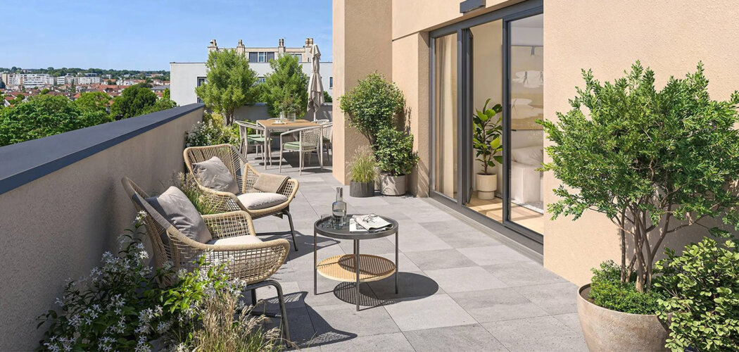 Programme immobilier neuf Les Terrasses d'Adria II - Ermont quartier résidentiel avec cœur d’îlot paysager (95120) - Référence : 17445