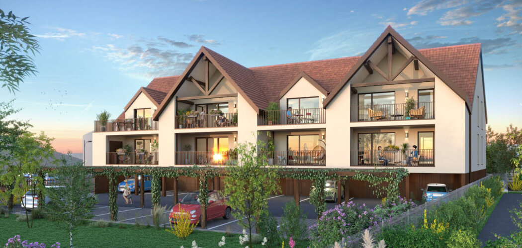 Programme immobilier neuf LA VILLA DECAUVILLE - Ernolsheim-Bruche aux portes de Strasbourg en 20 min (67120) - Référence : 10926