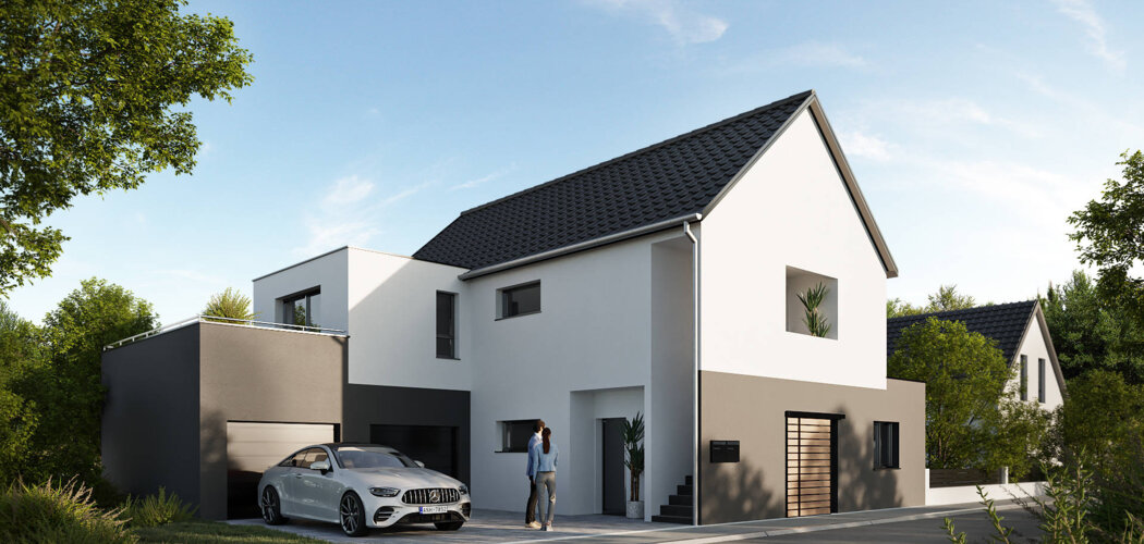 Programme immobilier neuf DUO LOTHAIRE - Erstein proche des bords de l’Ill (67150) - Référence : 9433