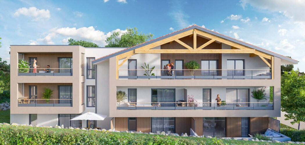 Programme immobilier neuf VALLEE DU LYS - Escalquens : appartements neufs du 2 au 5 pièces en cœur de ville résidentiel (31750) - Référence : 14860