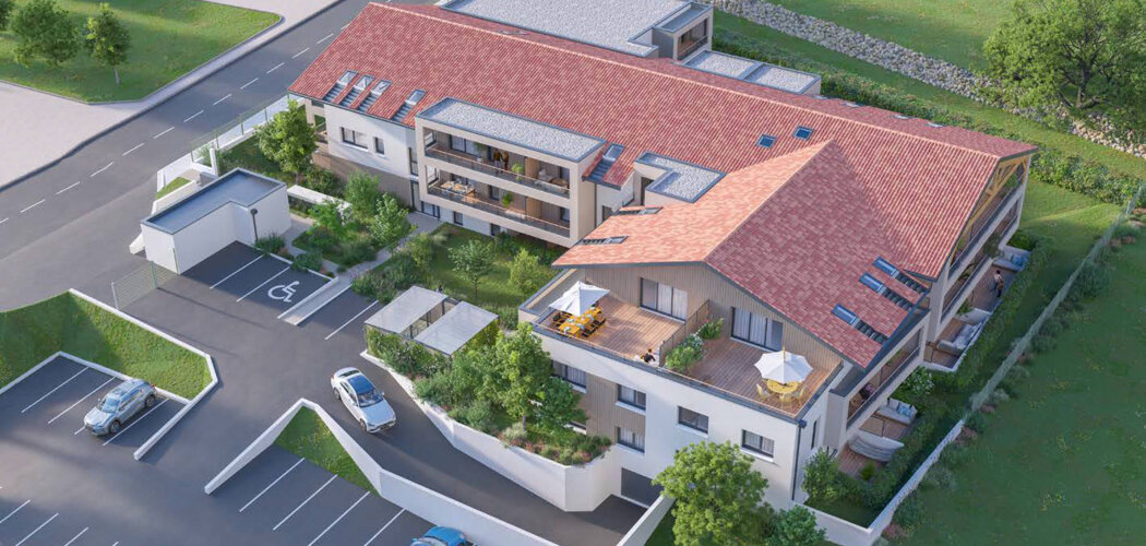 Programme immobilier neuf VALLEE DU LYS - Escalquens : appartements neufs du 2 au 5 pièces en cœur de ville résidentiel (31750) - Référence : 14860