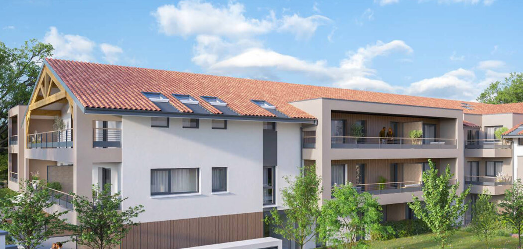 Programme immobilier neuf VALLEE DU LYS - Escalquens : appartements neufs du 2 au 5 pièces en cœur de ville résidentiel (31750) - Référence : 14860