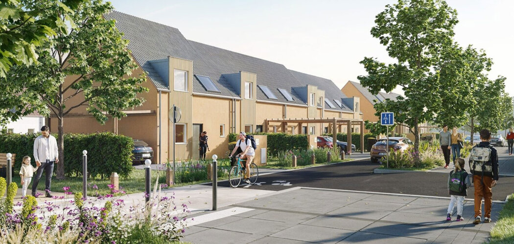 Programme immobilier neuf Le Domaine d'Ombrage - Escaudain quartier résidentiel : 14 maisons neuves proches Valenciennes (59124) - Référence : 15783