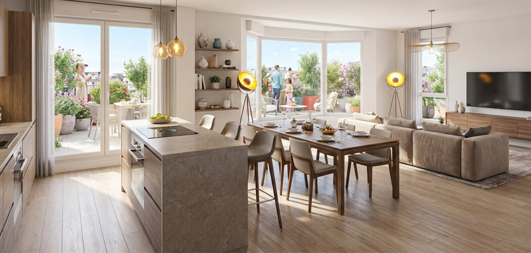 Programme immobilier neuf CŒUR FAUBOURG - Étampes  proche RER C (91150) - Référence : 13819