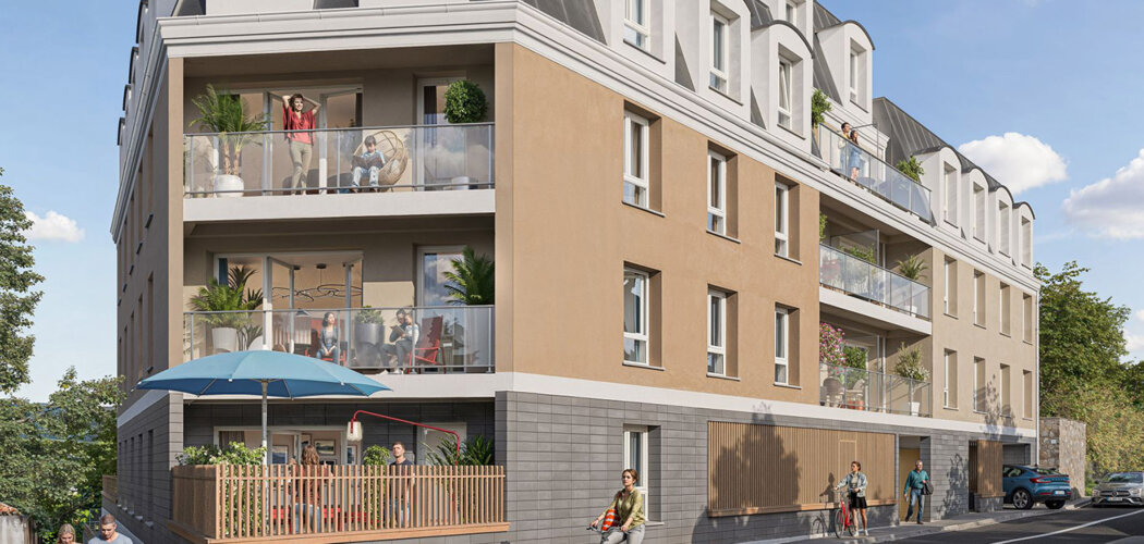 Programme immobilier neuf CŒUR FAUBOURG - Étampes  proche RER C (91150) - Référence : 13819