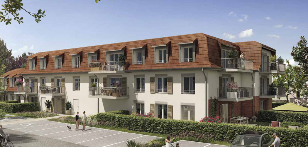 Programme immobilier neuf Le Domaine du Moulin - Étaples résidence neuve entre dunes et Touquet (62630) - Référence : 15829