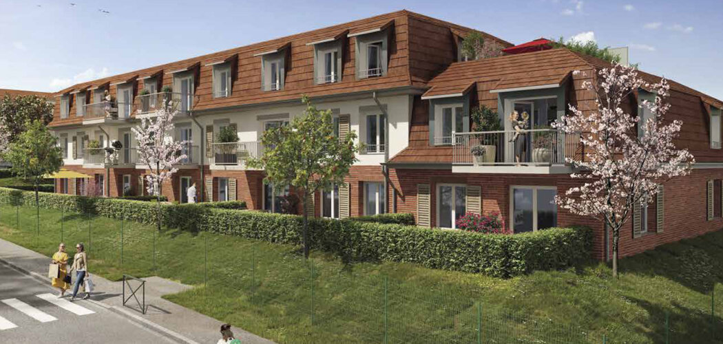 Programme immobilier neuf Le Domaine du Moulin - Étaples résidence neuve entre dunes et Touquet (62630) - Référence : 15829