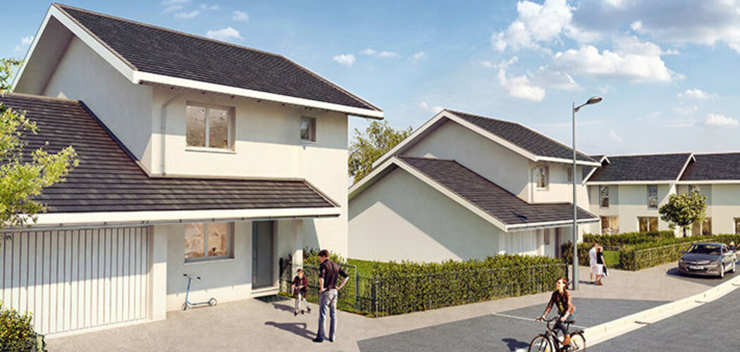 Programme immobilier neuf LES VILLAS DE L'ADRET - Etercy : 13 maisons T4–T5 de 87 à 103 m² avec jardins privatifs près d’Annecy (74150) - Référence : 1003