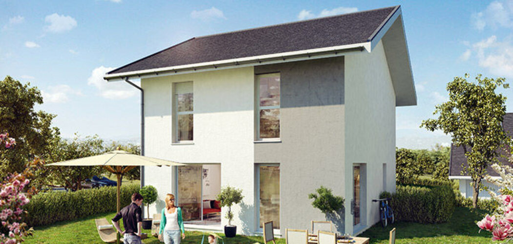Programme immobilier neuf LES VILLAS DE L'ADRET - Etercy : 13 maisons T4–T5 de 87 à 103 m² avec jardins privatifs près d’Annecy (74150) - Référence : 1003