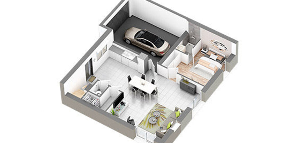 Programme immobilier neuf LES VILLAS DE L'ADRET - Etercy : 13 maisons T4–T5 de 87 à 103 m² avec jardins privatifs près d’Annecy (74150) - Référence : 1003