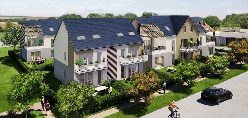 Programme immobilier neuf Résidence de la Forêt - Éterville à seulement 10 minutes de Caen (14930) - Référence : 10871