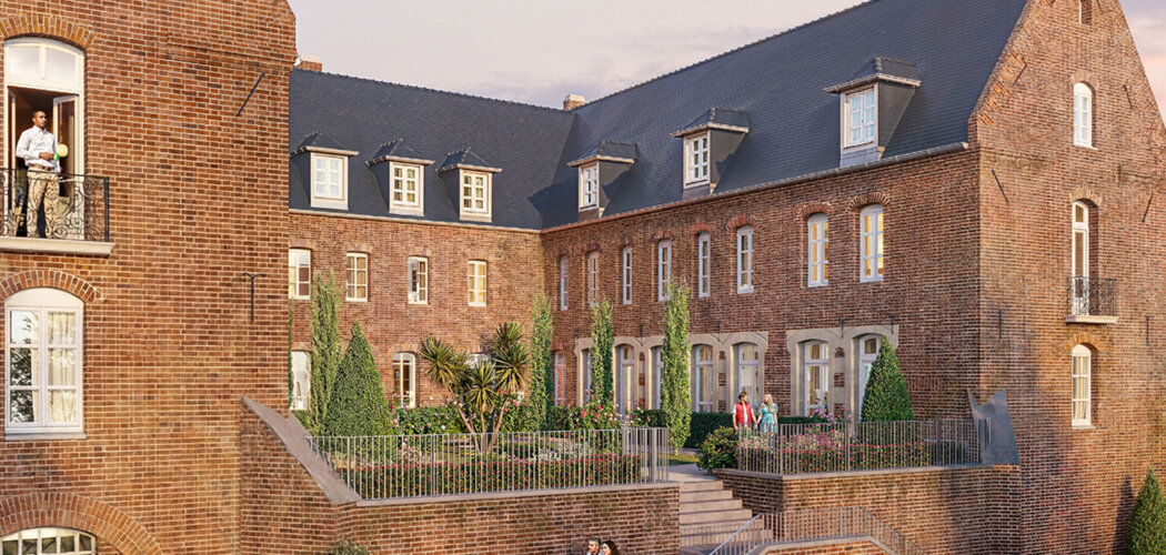 Programme immobilier neuf Domaine des Lumières - Eu réhabilitation Malraux à 13 min à pied de la gare (76260) - Référence : 17218