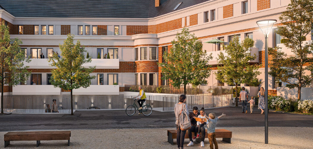 Programme immobilier neuf Domaine des Lumières - Eu réhabilitation Malraux à 13 min à pied de la gare (76260) - Référence : 17218