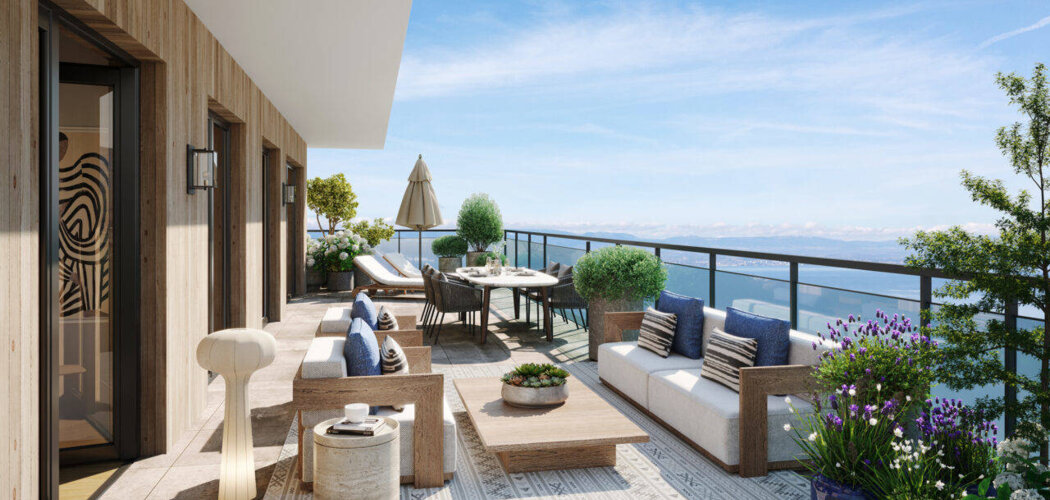Programme immobilier neuf Green View - Evian-les-Bains : appartements neufs du 2 au 5 pièces à 5 min du centre-ville (74500) - Référence : 15551
