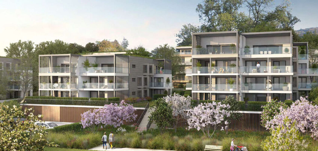 Programme immobilier neuf Hill Park 3ème tranche - Évian-les-Bains face au Lac Léman proche Genève (74500) - Référence : 17108
