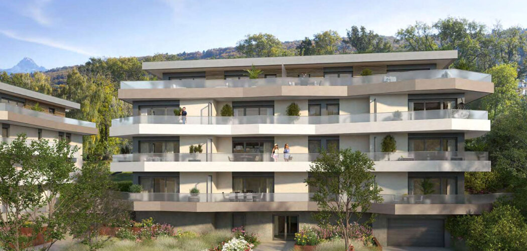 Programme immobilier neuf Hill Park 3ème tranche - Évian-les-Bains face au Lac Léman proche Genève (74500) - Référence : 17108