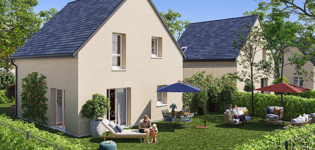 Programme immobilier neuf Cérès - Évrecy secteur résidentiel maisons neuves proche Caen (14210) - Référence : 14061