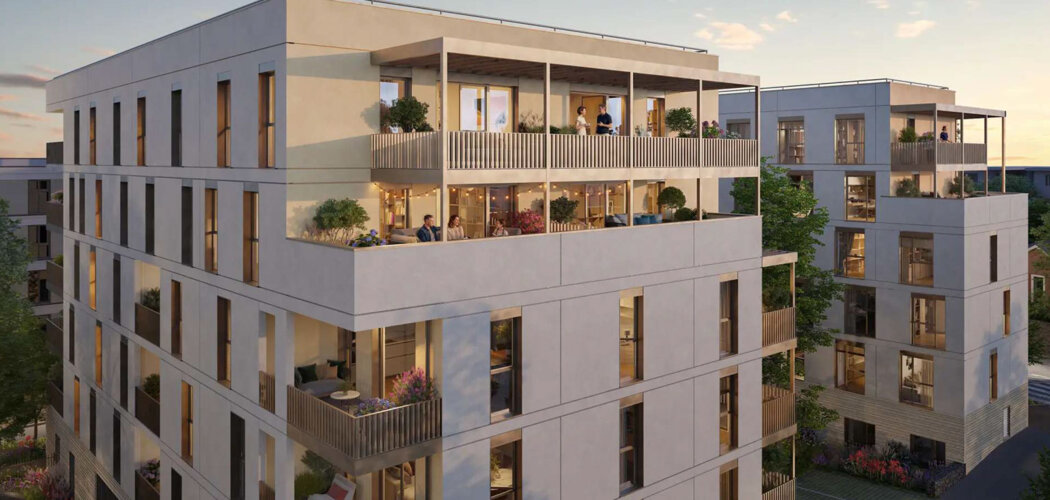 Programme immobilier neuf Clos Saint-Louis - Évreux hypercentre à 14 min de la gare (27000) - Référence : 17447