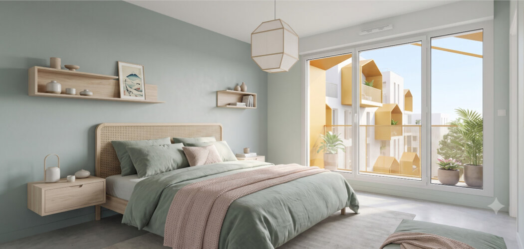 Programme immobilier neuf DESIGN - Evry-Courcouronnes : appartements neufs du 2 au 5 pièces proche centre commercial (91000) - Référence : 14861