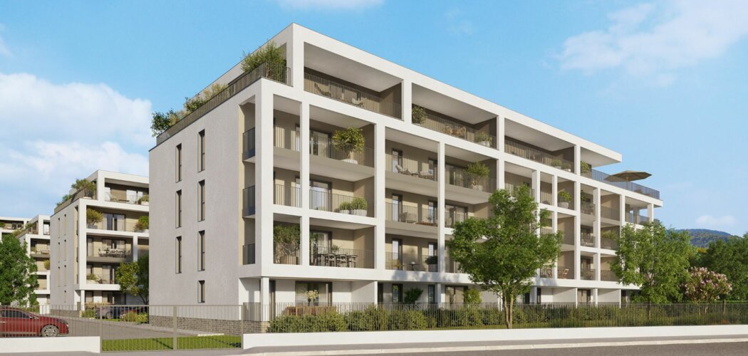 Programme immobilier neuf Harmonie - Eybens : appartements neufs du studio au T4 à 5 min d’Alpexpo (38320) - Référence : 15462