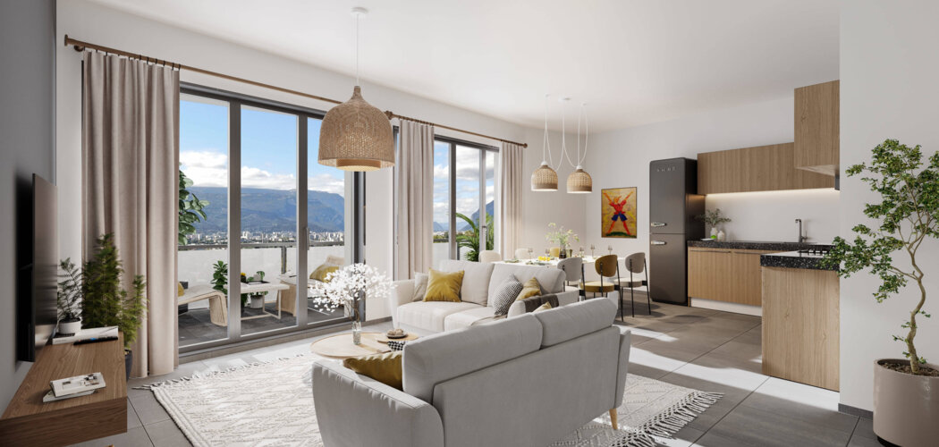 Programme immobilier neuf L’OPPORTUN - Eybens aux portes de Grenoble (38320) - Référence : 15464