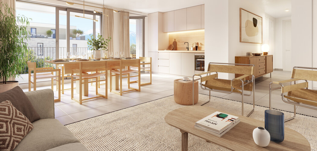 Programme immobilier neuf Octave - Eybens aux portes Sud de Grenoble (38320) - Référence : 15463