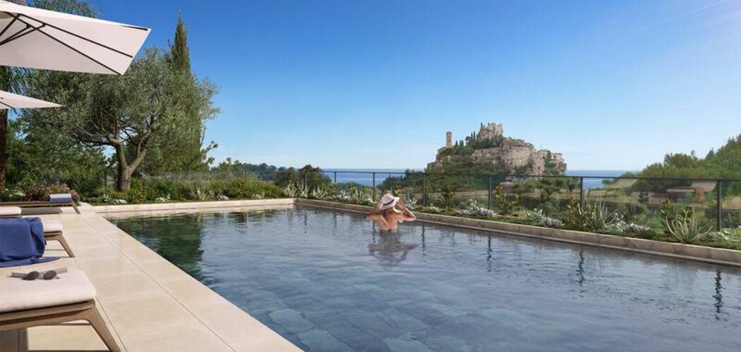 Programme immobilier neuf La Baie des Saphirs - Eze : appartements et villas neuves du 2 au 5 pièces entre Nice et Monaco (06360) - Référence : 16930