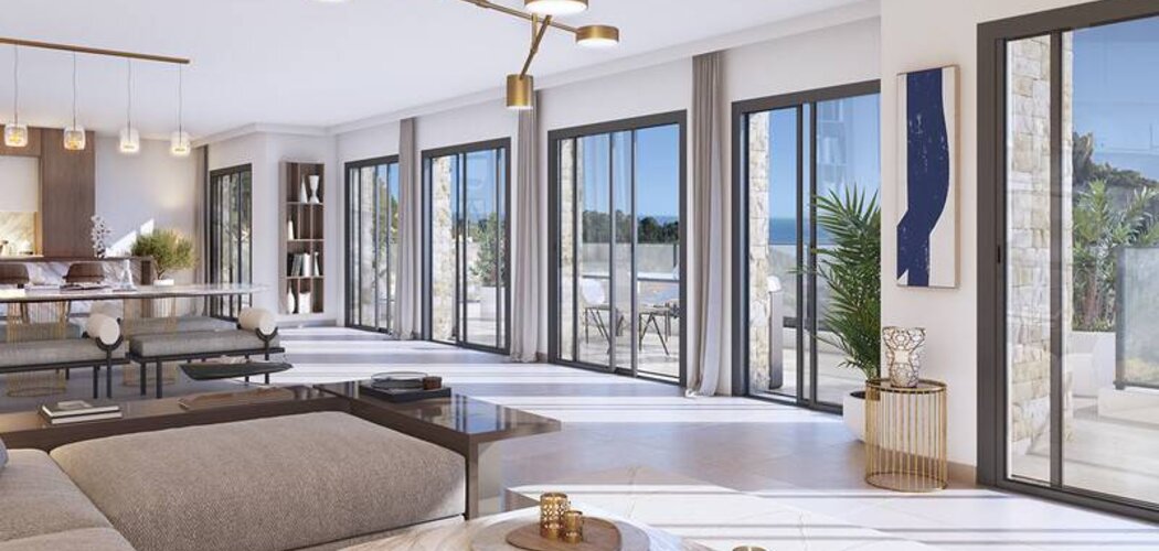 Programme immobilier neuf La Baie des Saphirs - Eze : appartements et villas neuves du 2 au 5 pièces entre Nice et Monaco (06360) - Référence : 16930