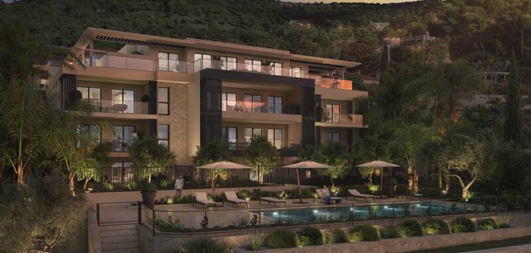 Programme immobilier neuf La Baie des Saphirs - Eze : appartements et villas neuves du 2 au 5 pièces entre Nice et Monaco (06360) - Référence : 16930