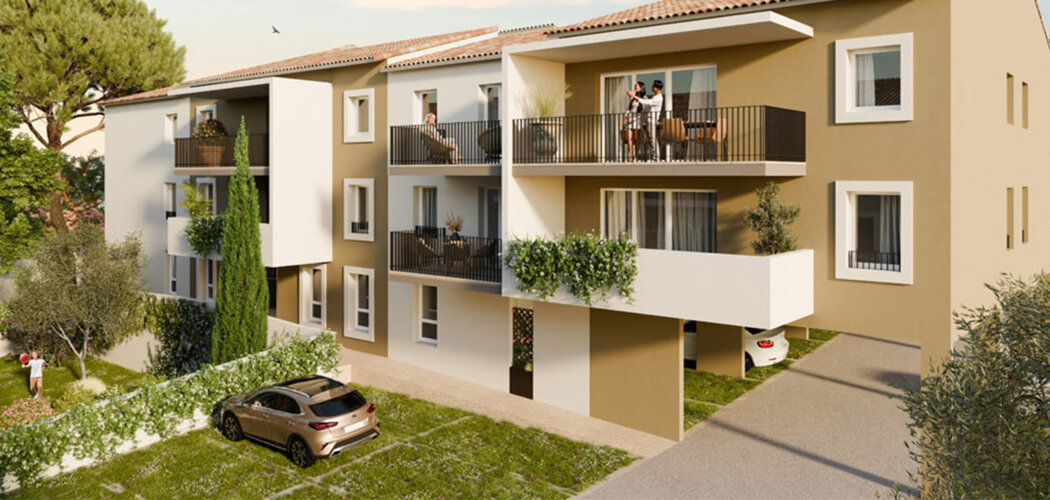 Programme immobilier neuf Le Domaine d'Emilie - Fabrègues proche centre historique (34690) - Référence : 13600