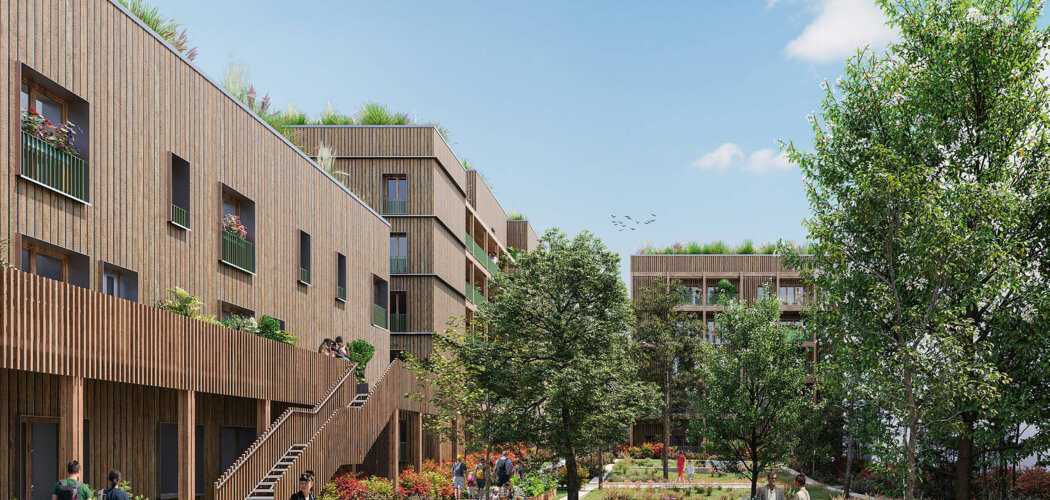 Programme immobilier neuf L’ILOT DES LUMIERES - Ferney-Voltaire aux portes des Bains des Pâquis en 20 min (01210) - Référence : 11339